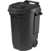 Image de EDA 010633 NO SX2 EDA Poubelle, 110 litres, plastique, noir