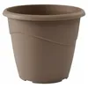 Image de Eda - Pot De Fleur Rond Marina Diam 30 - 10 Litres Taupe