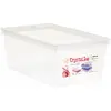 Image de Boîte Rangement Crystal 18l Rangement Transparent Polyvalent - Eda