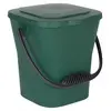 Image de Poubelle compostable verte de 6 litres, idéale pour la cuisine, marque EDA
