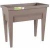 Image de EDA 013923 BR.T CX4 EDA Lit surélevé "VEG&Table" City, taupe