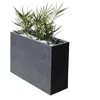 Image de Eda - Plastique Bac A Fleurs Muret Loft Graphit - 46 L - 78,5 X 29,5 X 60 Cm - Gris Anthracite