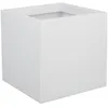 Image de Eda - Jardinière Carrée Graphit Up 29,5 X 29,5 X 29,5 Cm - 21 L - Blanc Cérusé