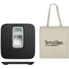 Image de Terraillon 15244 personal scale Square Black Electronic personal scale