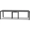 Image de Table de jardin extensible - Roko - anthracite 6 rallonges - 2 à 14 personnes