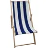 Image de Lit de soleil Jardin Prive Blue 101 x 56 x 96 cm
