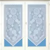 Image de Paire De Petits Voilages En Pointe Et À Dentelle Blanc 60x120 Cm