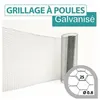Image de Cloture&jardin - Grillage Triple Torsion Galvanisé - Maille Hexa 25mm - Longueur 10m - 1 Mètre
