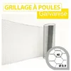 Image de Cloture&jardin - Grillage Triple Torsion Galvanisé - Maille Hexa 40mm - Longueur 5m - 1 Mètre