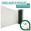 Image de Cloture&jardin - Grillage Triple Torsion Vert - Maille Hexa 25mm - Longueur 5m - 1 Mètre