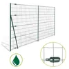 Image de Cloture&jardin - Grillage Soudé Vert - Jardimalin - Maille 100 X 75mm - 1,20 Mètre