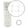 Image de Cloture & Jardin   Bordure Parisienne Blanche 0,65 M   Grillage Souple En Fil Galvanisé Plastifié   Pour Délimitation De Jardins Et Espaces Verts