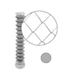 Image de Cloture&jardin - Grillage Simple Torsion Galvanisé - Maille 50 X 50mm - Fil 2mm - 1,75 Mètre - Galvanisé