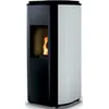 Image de Poêle à granulés de bois 5.5kw blanc/noir - Supra - MAEL5BLANC -
