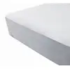 Image de Drap Housse Imperméable 2 En 1 Gris Perle 60x120 Cm