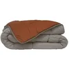 Image de Couette Poyet Motte Gris Marron clair 400 g /m² 220 x 240 cm 240 x 220 cm