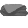 Image de Les Tendances - Hudson Couette Legere Microfibre 200g/m2 140x200cm Acier + Argent