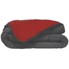 Image de Les Tendances   Couette Légère Microfibre 220x240cm   Garnissage 200g/m²   Traitement Ignifugé Stopflam   Certificat Oeko-tex   Gris Et Rouge