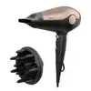 Image de Sèche-cheveux Calor Ultra Silence CV6420C0 Noir et Or 2100 Effiwatts, 3 températures, 2 vitesses, technologie ionique, diffuseur et concentrateur 8 mm - Neuf