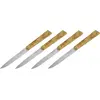 Image de Opinel Table Bon Appétit N°125 Sud - Couteau de table - 11 cm - manche jaune à orange (lot de 4)
