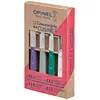 Image de Set de couteaux de cuisine Opinel, 4 pièces Art Deo violet/gris/vert/blanc