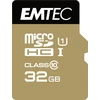 Image de Emtec mSD 32GB UHS-I U1 EliteGold + Adaptateur