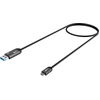 Image de Emtec T750B lecteur USB flash 32 Go USB Type-A / Micro-USB 3.2 Gen 1 (3.1 Gen 1) Noir, Gris - Neuf