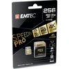 Image de Emtec mSD 256GB UHS-I U3 V30 A1 SpeedIN Pro + Adapter