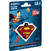 Image de Emtec DC Comics Collector Superman lecteur USB flash 16 Go USB Type-A 2.0 Multicolore - Neuf