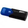 Image de Emtec B110 Click Easy 3.2 lecteur USB flash 32 Go USB Type-A 3.2 Gen 2 (3.1 Gen 2) Noir, Bleu - Neuf