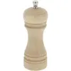 Image de Moulins à poivre Marlux 245, en bois de hêtre, finition naturelle, mécanisme de broyage en acier inoxydable, 14 cm