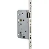 Image de Jpm - Serrure Extra-renforcée Liona, Têtière Bouts Carrés Nickelée, Axe 60 Mm, Main Droite