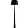 Image de Homemaison - Lampadaire Design, Lampadaire Design Totem Ls Noir En Metal, Aluminor