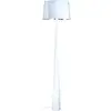 Image de Homemaison - Lampadaire Design, Lampadaire Design Totem Ls Blanc En Metal, Aluminor