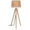 Image de Homemaison - Lampadaire Façon Bois Naturel Marron Foncé 142 Cm