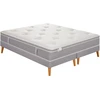 Image de Ens Le Visionnaire 180x200 Matelas H27 Ressort Ensachés, Ferme, 2 Sommiers