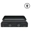 Image de Plancha électrique CAMPINGAZ Electric 2 XD 3500 W, fonte émaillée, 2 zones 60 x 40 cm, 50 300°C, témoins LED, à poser - Neuf