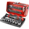 Image de Coffret clé à cliquet étanche + douilles 1/4" FACOM RL.NANO1PB 38 pièces