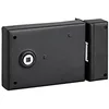 Image de THIRARD - Serrure Horizontale En Applique à Fouillot - Pour Porte Intérieure - Réversible - Pêne 1/2 Tour - Axe 85 mm - Carré 6 mm - 110 x 80 mm - Noir en occasion ou reconditionné