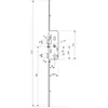 Image de Boitier de serrure enc. Trimatic à cylindre pour porte bois, ajustable, axe 40mm, 3pts, G-18296-00-0-1 - FERCO by THIRARD
