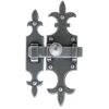 Image de Bouvet - Targette À Pêne Plat Rustique 679 Epoxy Gris T33c6r