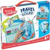Image de Ardoise Transparente de Voyage - Kit de Dessin et Jeux Effaçables sur le Thème des Animaux - Neuf