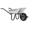 Image de Brouette Aktiv Premium galva roue gonflée 100 L
