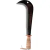 Image de Serpe italienne - 28 cm - manche bois revêtement cuir