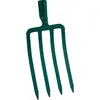 Image de Fourche à bêcher douille 4 dents - 30 cm - manche pomme en bois PEFC 100%