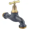 Image de Robinet d'arrosage Boutté bicolore ardoise - entrée 15 x 21 et nez 20 x 27