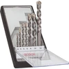 Image de Bosch Accessories 2607010545 Jeu de forets hélicoïdaux à béton en métal dur 7 pièces 4 mm, 5 mm, 6 mm, 6 mm, 8 mm, 10 mm, 12 mm Queue cylindrique 1 jeu
