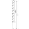 Image de Mèche à bois à spirale PRO Wood Bosch 18 x 470 x 600 mm - 2608585720