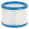 Image de Filtre à plis BOSCH 2607432024 pour aspirateurs GAS 15L/GAS 12-25/GAS 20L SFC Cylindre 18,5cm x 13,9cm Bleu et blanc - Neuf