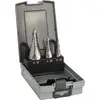 Image de Jeu de forets étagés Bosch HSS, 3 pièces, 4 - 12 mm, 4 - 20 mm, 6 - 30 mm - 2608587426